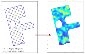Alpha Shape Contours Assign NoData using an alpha shape in Surfer