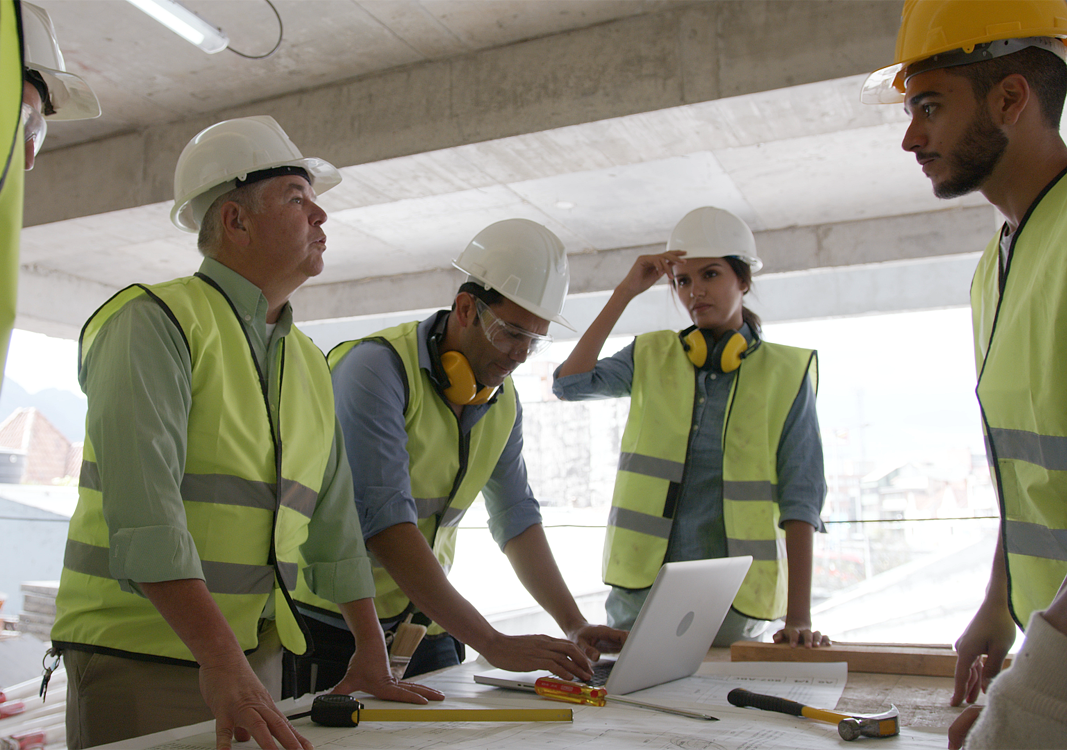 Engineering Cover Photo Stock photograph of a group of engineers