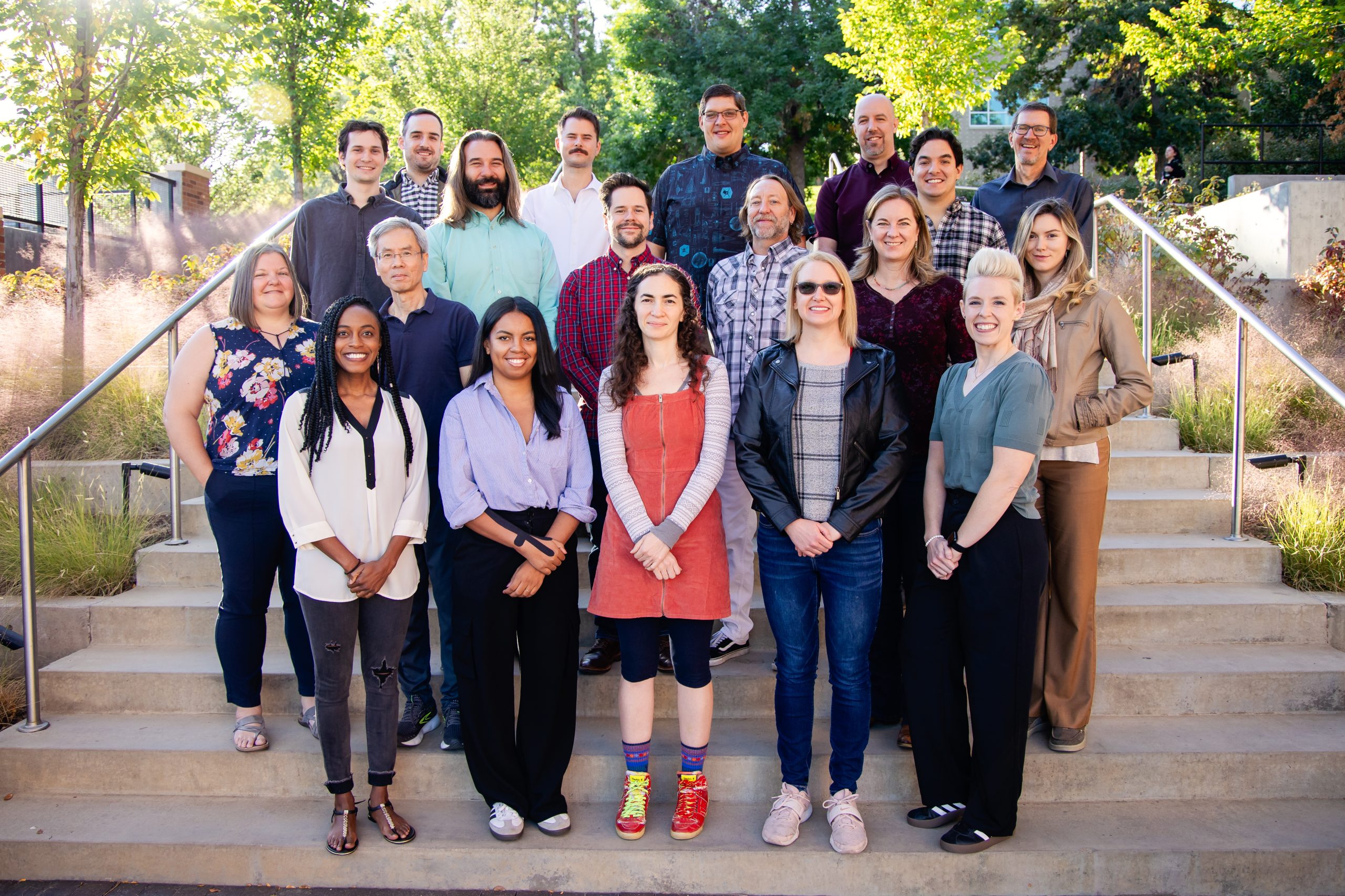 During the All Hands Meeting, our team took a company photo!