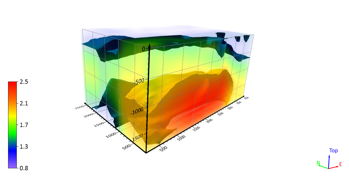 3D Volume Render This is a 3D volume render created in Surfer.