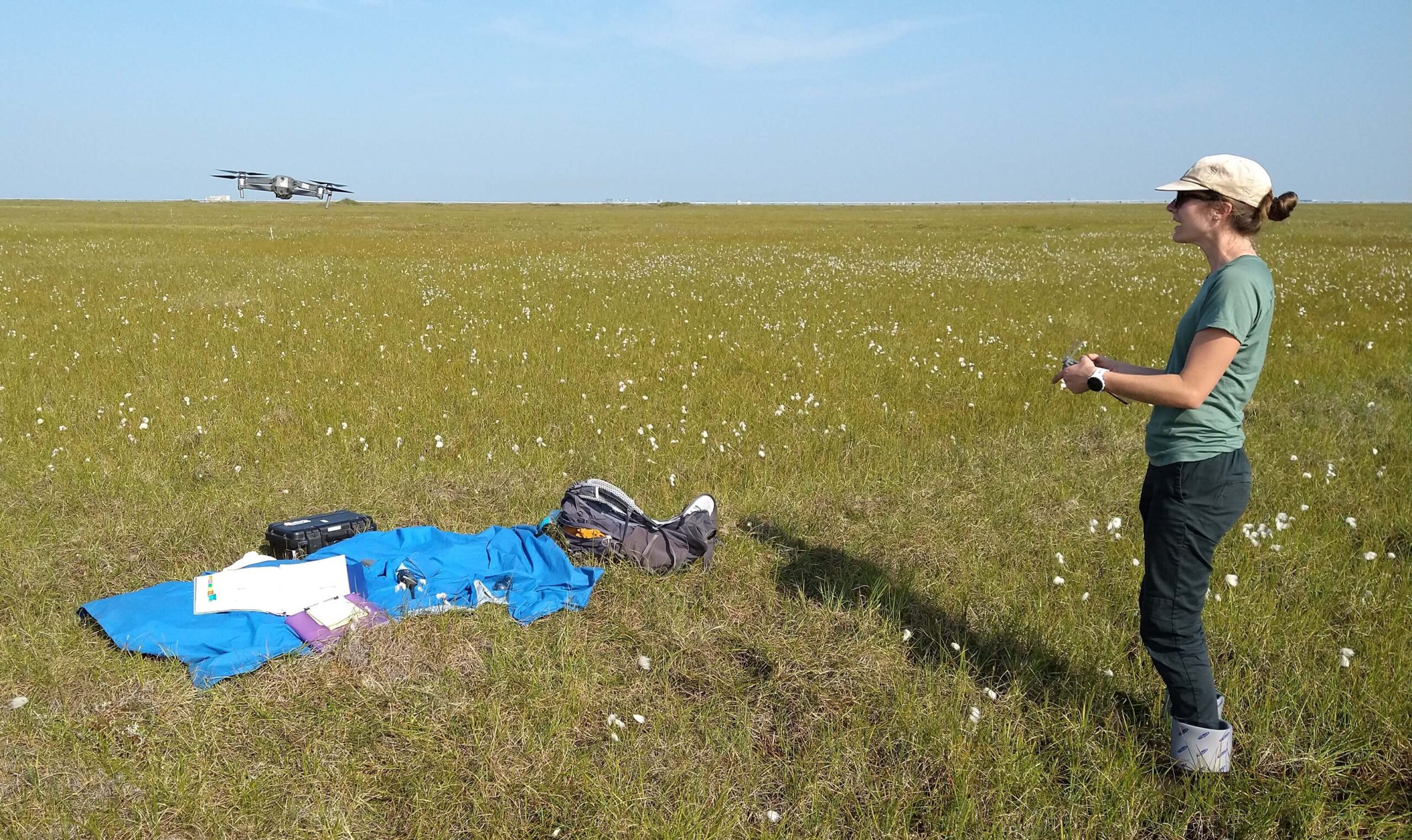 IMG_20230729_160259053 (1) Dr. Anna Klene and her students use drones to gather the data they need in Alaska.