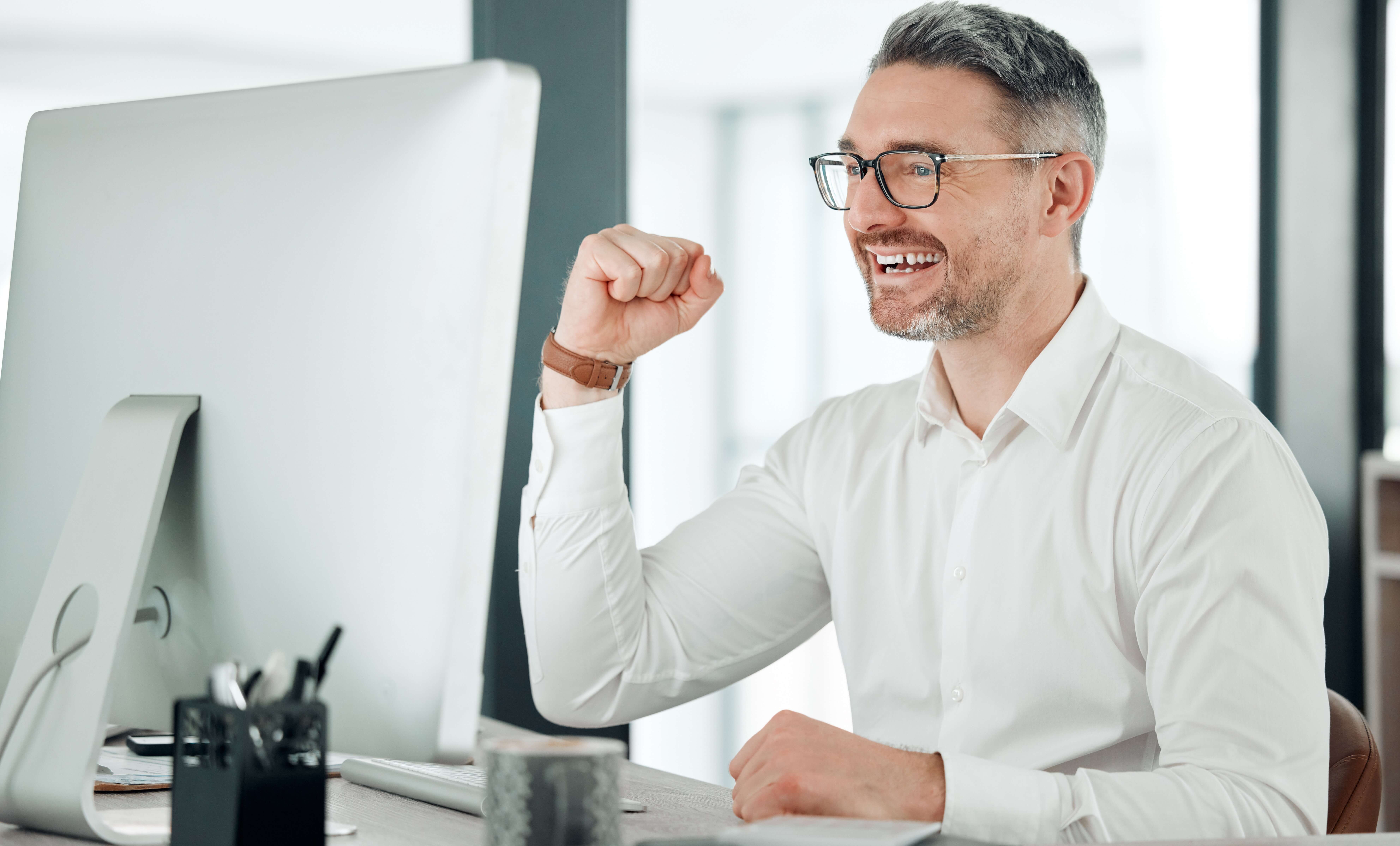 This image shows a professional who's found a great software using the right-fit approach.