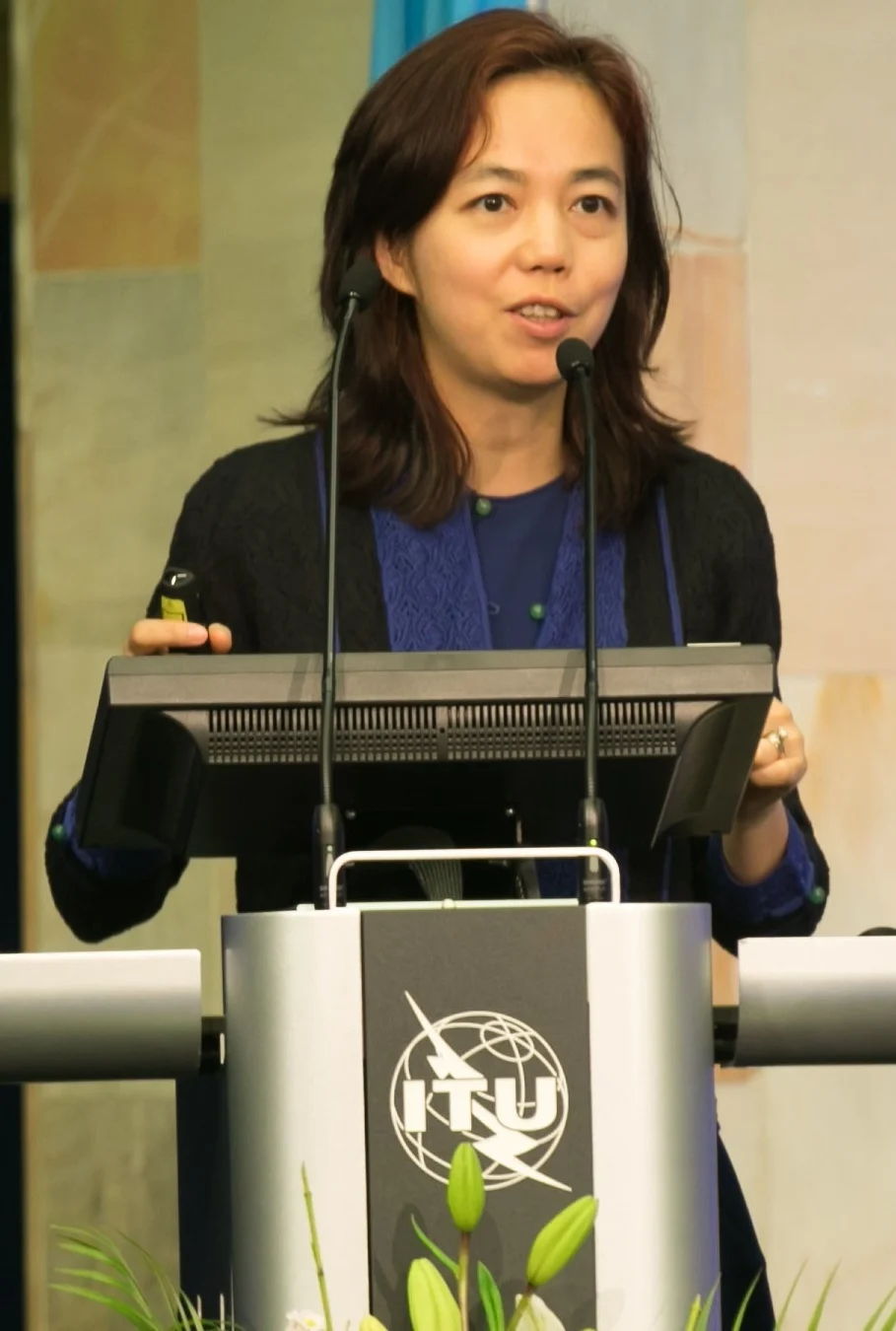 This image shows Fei-Fei Li.